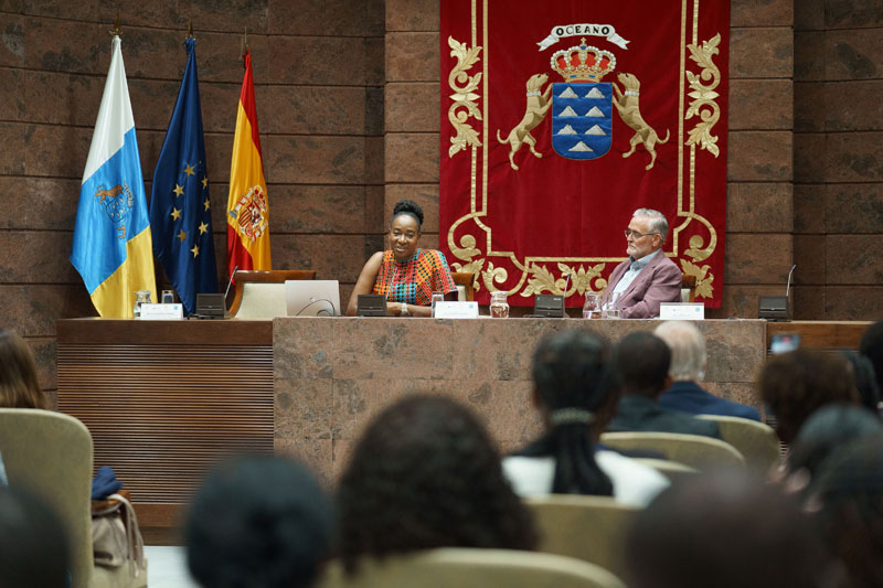 nicole ndongala parlamento canarias campus africa 2025
